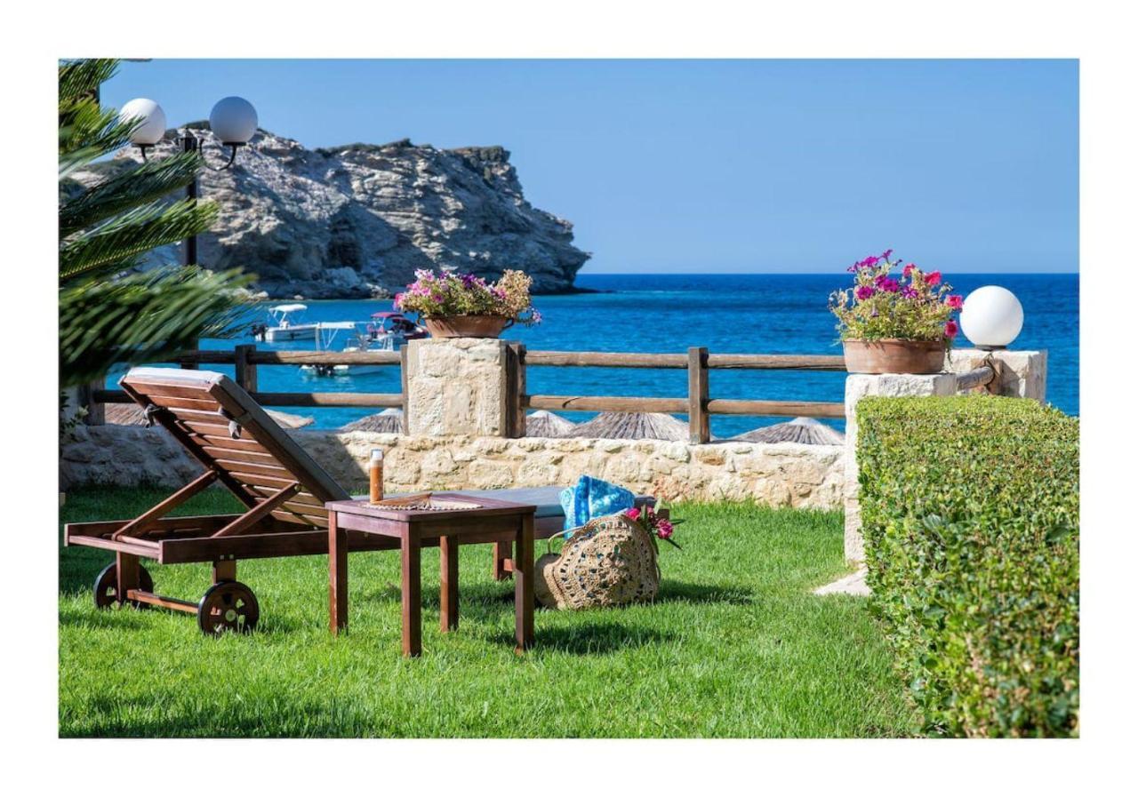 Beachfront Green Apt-Ligaria Beach Kültér fotó